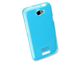 Jelly Series HTC One X Silicone Case S720e - Blue