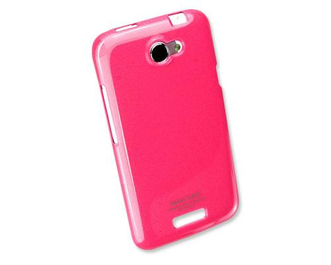 Jelly Series HTC One X Silicone Case S720e - Pink