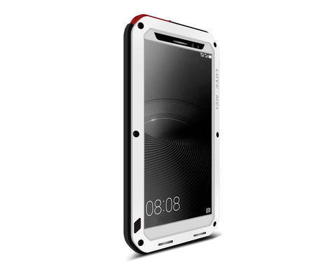 Waterproof Series Huawei Mate 8 Metal Case - White