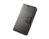 Fold Series Huawei P8 Flip Leather Case - Black