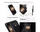 Shockproof Series Huawei Mate 9 Metal Case - Silver