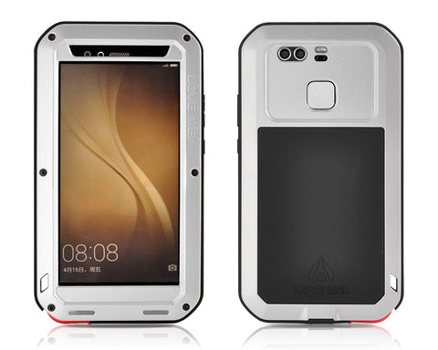 Waterproof Series Huawei P9 Metal Case - Silver