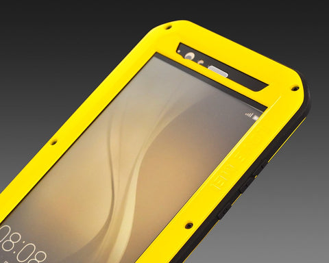 Waterproof Series Huawei P9 Plus Metal Case - Yellow