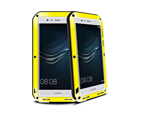 Waterproof Series Huawei P9 Plus Metal Case - Yellow