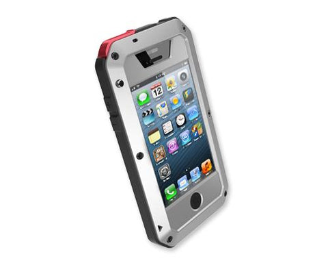 Waterproof Series iPhone 4 and 4S Metal Case - Silver