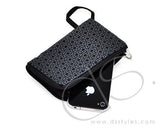Zipper Series Leather Pouch iPhone 5 Case - Black Star