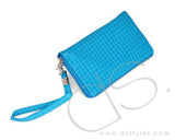 Zipper Series Leather Pouch iPhone 5 and 5S Case - Blue