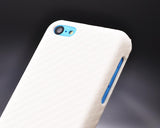 Twill Series iPhone 5C Leather Case - White