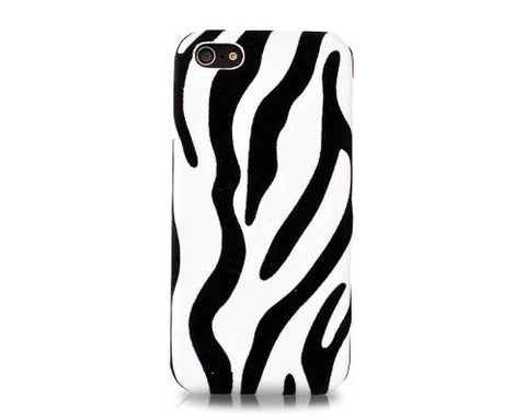 Zebra Series iPhone 5 and 5S Case - White