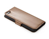 Esecutivo Series iPhone 5 and 5S Flip Leather Case - Brown