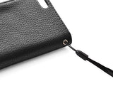 Wallet Series iPhone 5 and 5S Flip Leather Case - Black