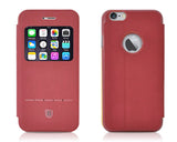 Eyelet Pro Series iPhone 6 Flip Leather Case (4.7 inches) - Burgundy