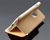 Eyelet Pro Series iPhone 6 Flip Leather Case (4.7 inches) - Khaki