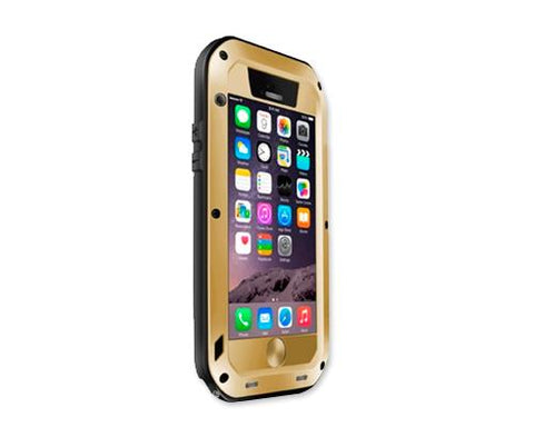 Waterproof Series iPhone 6 and 6S Metal Case Champagne