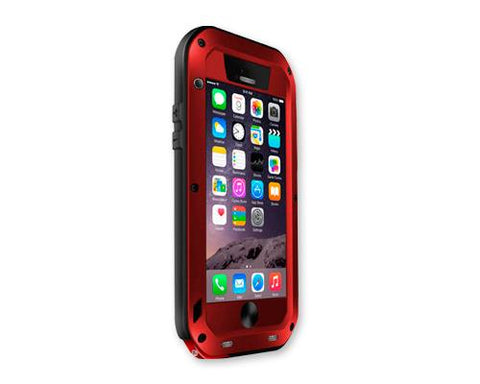 Waterproof Series iPhone 6 Plus Metal Case (5.5 inches) - Red