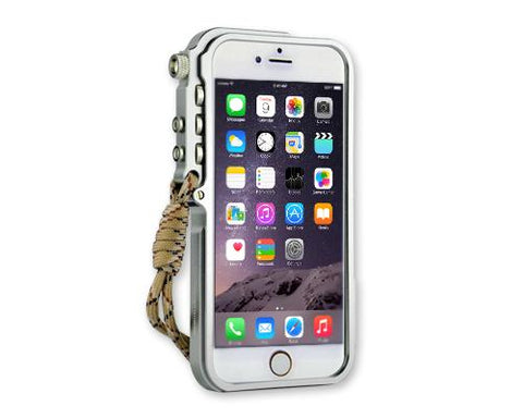 Trigger Arm Series iPhone 6 Plus Bumper Aluminum Case - Silver