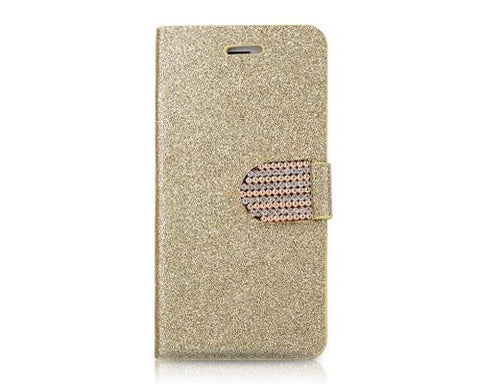 Twinkle Series iPhone 6 Plus Flip Leather Case (5.5 inches) - Gold