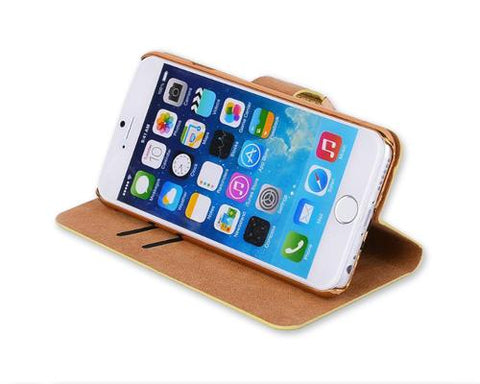 Twinkle Series iPhone 6 Flip Leather Case (4.7 inches) - Gold
