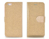 Twinkle Series iPhone 6 Flip Leather Case (4.7 inches) - Gold