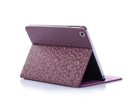 Lusso Series iPad Mini 3 Flip Leather Case - Purple