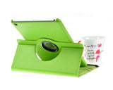 Rotating Series iPad Mini 4 Flip Leather Case - Green