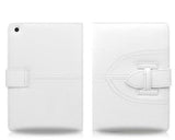 Briefcase Series iPad Mini Flip Leather Case - White