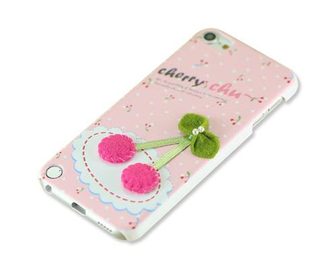 3D Stylish Series iPod Touch 5 Case - Cherry