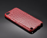 Krokodil Series iPod Touch 5 Leather Case - Red