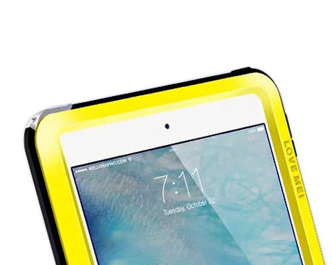 Waterproof Series 9.7 Inch iPad Pro Metal Case - Yellow