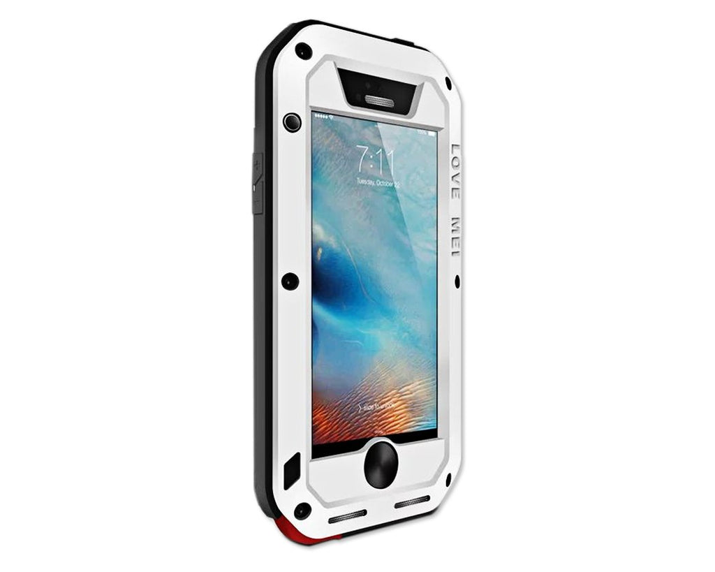 Waterproof Series iPhone SE Metal Case - White