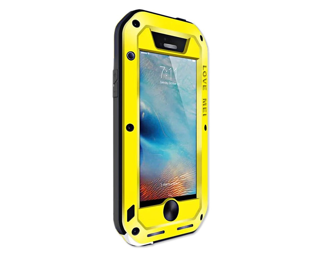 Waterproof Series iPhone SE Metal Case - Yellow