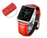 Krokodil Replacement Leather Watch Band for Apple Watch