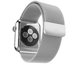 Magnet Stainless Steel Mesh Watch Band without Buckle for iWatch