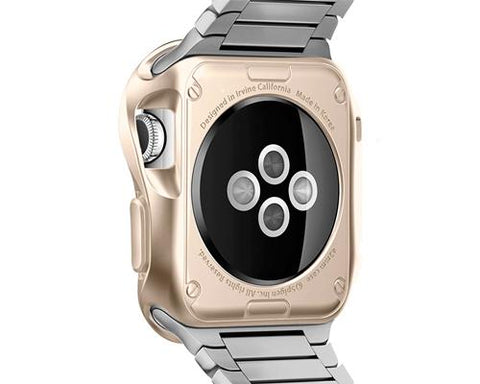 Ultra Slim TPU Case for Apple Watch 42mm - Champagne Gold
