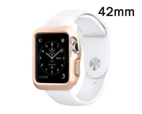 Ultra Slim TPU Case for Apple Watch 42mm - Champagne Gold