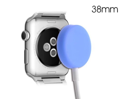 38mm Apple Watch Magnetic Charging Cable Protection Case - Blue