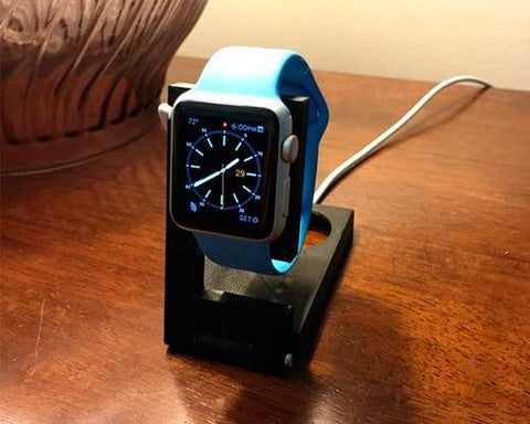 3D Printing Folding Charger Dock for 38mm / 42mm Apple Watch - Black