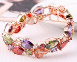 Shinning Series Multicolor Cubic Zirconia Bracelet