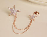 Twinkle Stars Crystal Brooch Pin