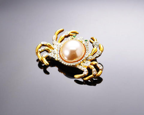 Corystidae Crab Brooch Pin