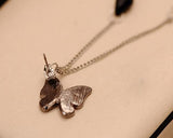 Butterfly Dangle Crystal Earrings for Women