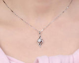 Wings of Angel Crystal Necklace