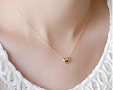 18K Gold Plated Adorable Mini Heart Necklace