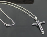 Vintage Jesus Christ Cross Necklace