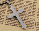 Simply Stainless Steel Cross Necklace