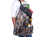 Camouflage BBQ Apron with Pockets and Beer Holders