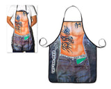 Sexy Kitchen Apron for Men Funny Cooking Aprons