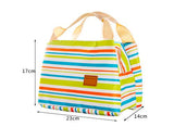 Trendy Insulated Thermal Picnic Lunch Bag with Zipper