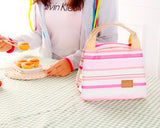 Trendy Insulated Thermal Picnic Lunch Bag with Zipper