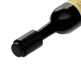 One-Handed Wine Vacuum Stopper - Black